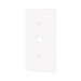 Placa de ABS para atenuador, Standard, blanco, VOLTECK
