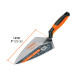 Cuchara para albañil 9" forjada tipo Filadelfia, mgo Comfort