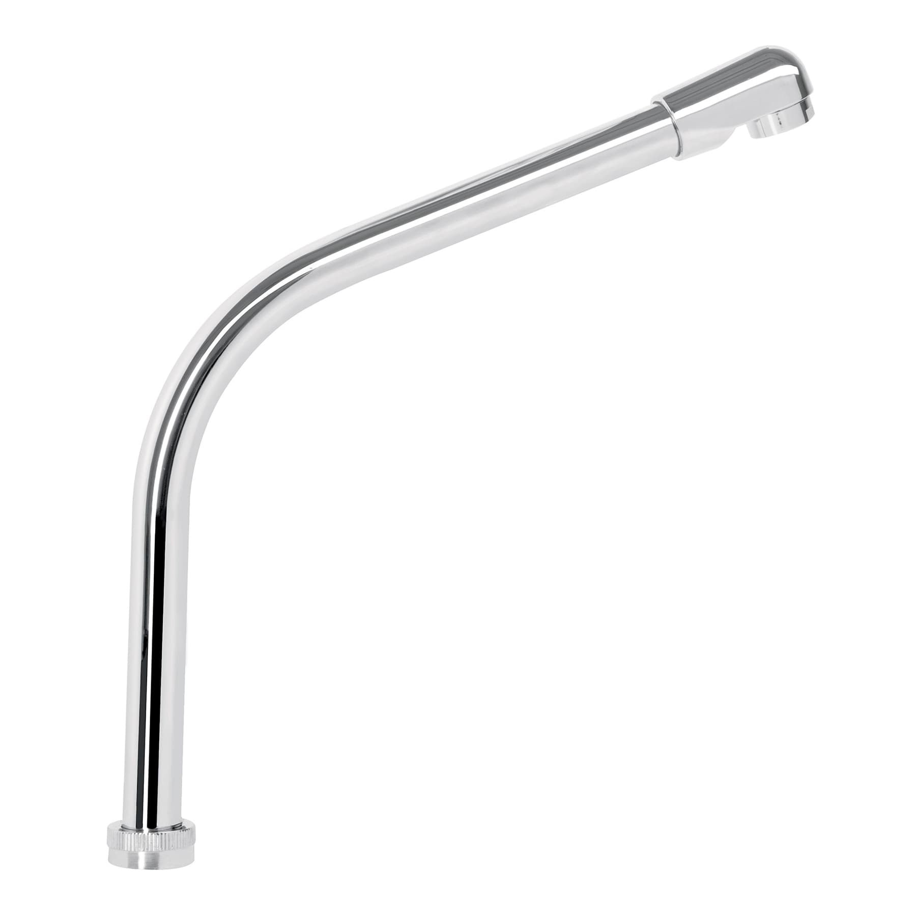 Cuello tipo cobra para mezcladora de fregadero, cromo, BASIC