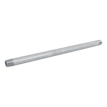 Niple de acero galvanizado 1/2 x 15", FOSET