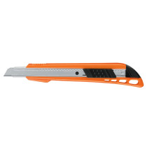 Cutter 9 mm reforzado de plástico con alma metálica, TRUPER