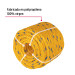 Kilo de cuerda amarilla de polipropileno 10 mm, rollo 1kg
