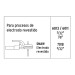 Mini soldadora inversora 100A, 127 V, Serie 300, PRETUL