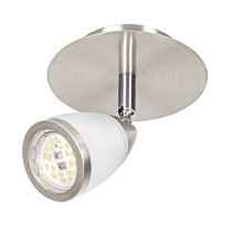 Luminario de sobreponer 1 spot base GU10, Verona, VOLTECK