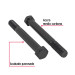 Bolsa con 20 tornillos 7/16" x 4" acero grado 5, FIERO