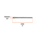 Broca para vidrio y azulejo 1/4", TRUPER EXPERT