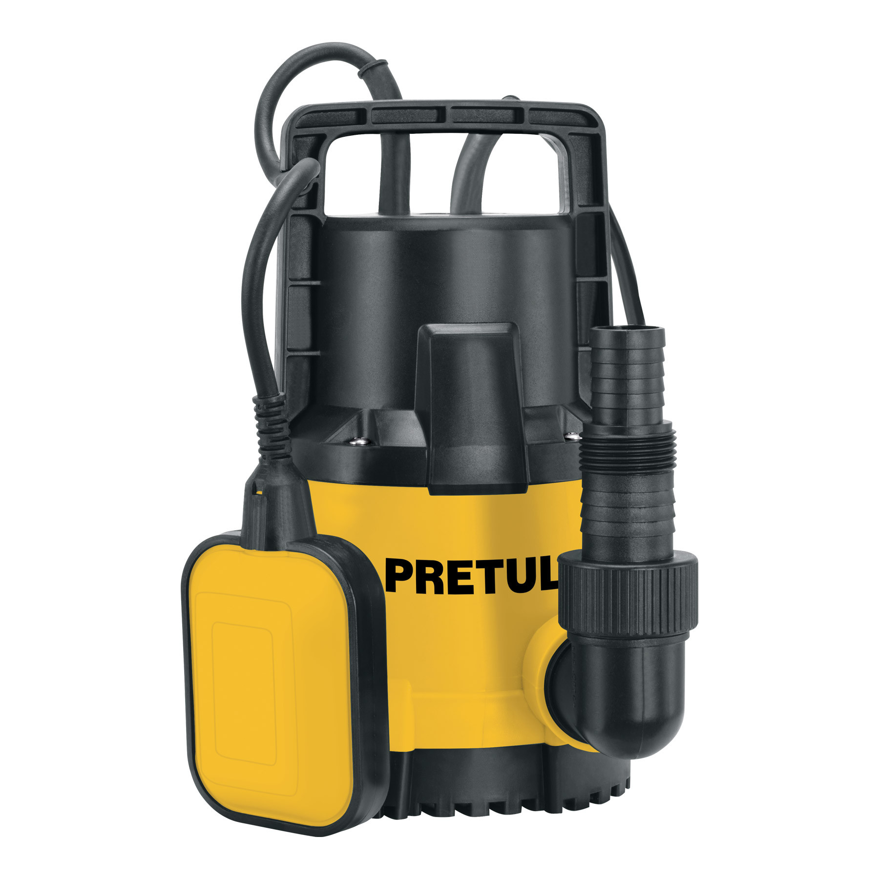 Bomba sumergible plástica, 3/4 HP para agua limpia, PRETUL