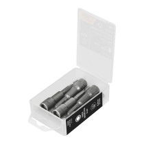 Estuche con 5 dados magnéticos de 8 mm largo 2-1/2", EXPERT