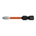 Estuche con 5 puntas de cruz PH1 de impacto largo 2"