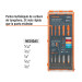 Juego de 5 brocas multimaterial, TRUPER