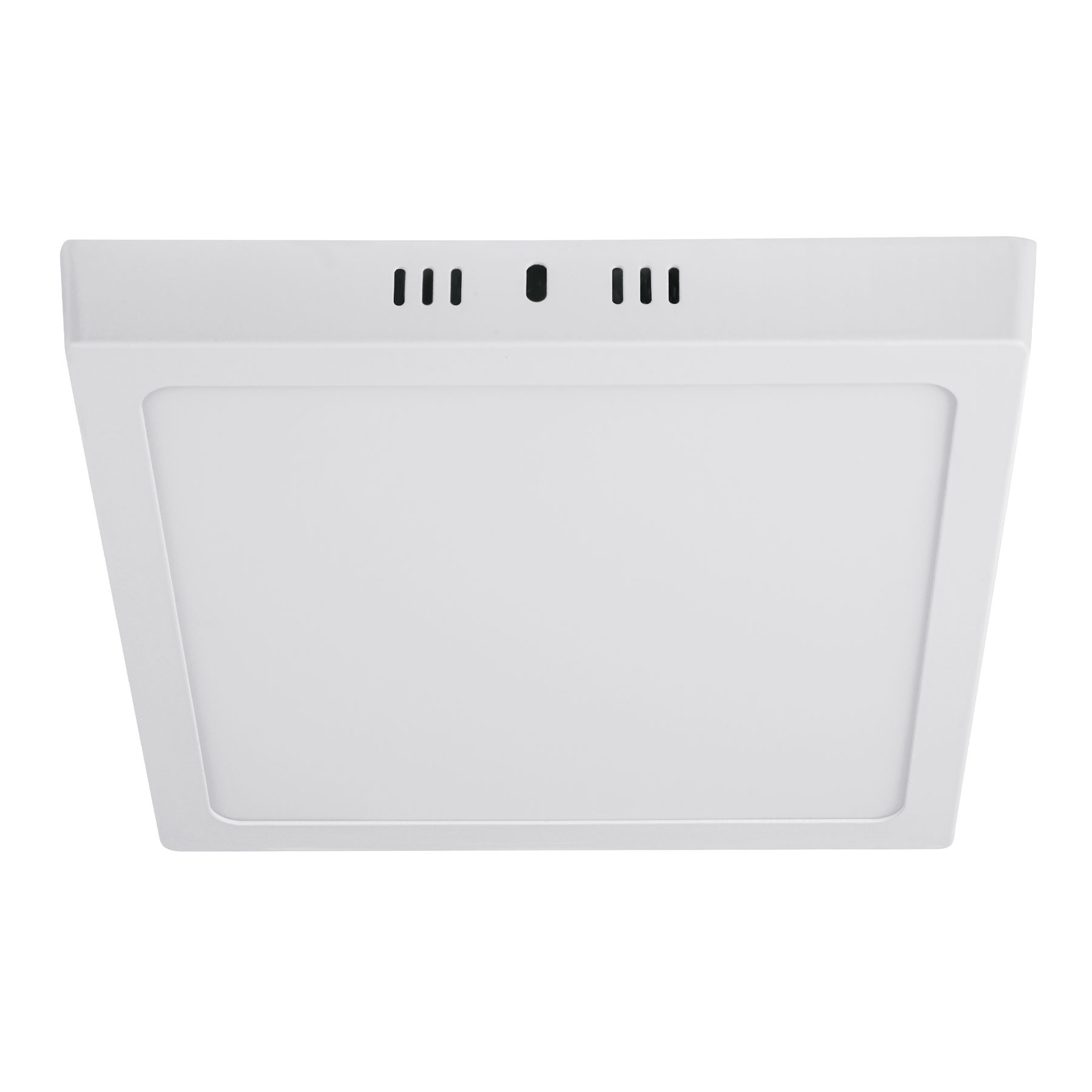 Luminario LED plafón 18W 6500K, cuadrado, blanco, VOLTECK