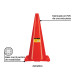 Cono de precaución de 70 cm de PVC, PRETUL