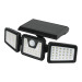 Luminario Solar LED 7W 65000K, sensor de movimiento, VOLTECK