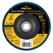 Disco laminado 7", grano 40 centro 7/8", fibra, PRETUL