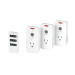 Juego de 3 Contactos con control remoto, VOLTECK
