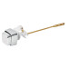 Botón lateral plástico cromado para WC, FOSET