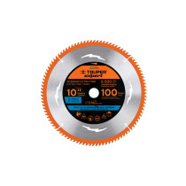 Disco sierra 10" p/aluminio, 100 dientes centro 5/8", Expert