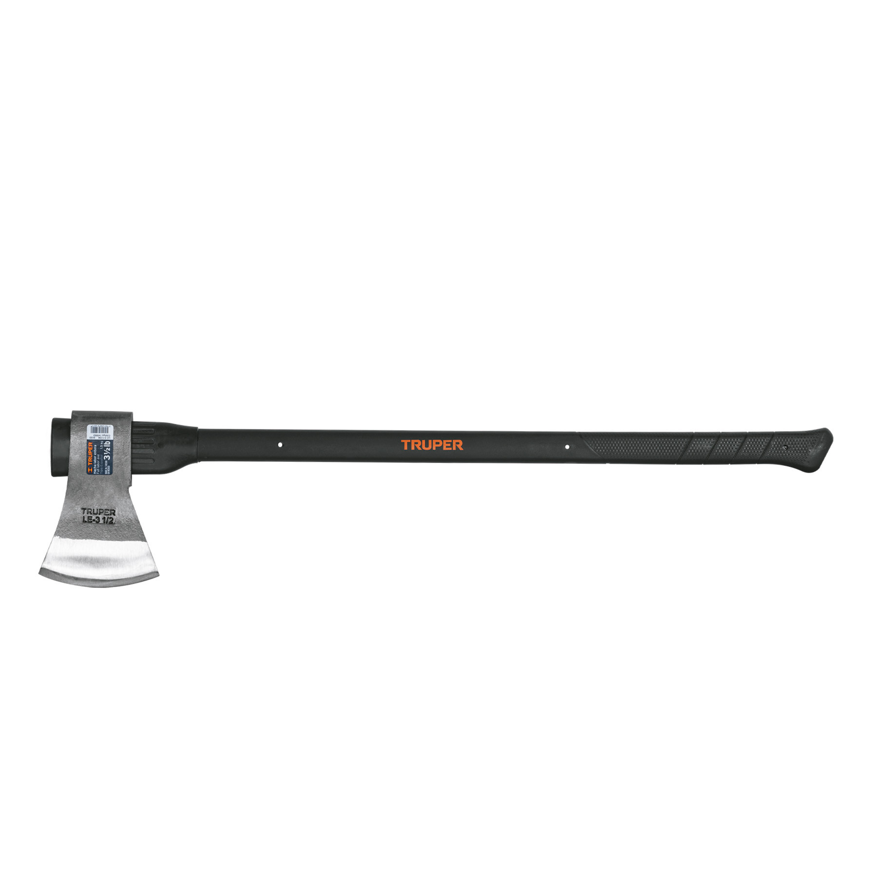 Hacha labor entera 3-1/2 lb, mango de fibra de vidrio 36"