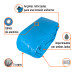Lona de polietileno reforzada 12x17 m, azul, 180g/m2, TRUPER