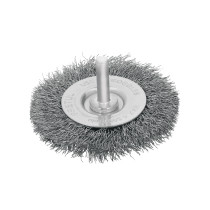 Carda circular 3" alambre grueso para taladro, PRETUL
