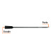 Barra cavadora 1" x 150 cm, escoplo 102 mm, TRUPER