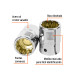 Dado de 1-1/16", 12 puntas, cuadro 3/4", TRUPER