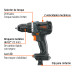 Taladro 1/2", 20V, sin accesorios, MAX