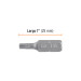 Estuche con 5 puntas torx T15 largo 1", TRUPER EXPERT