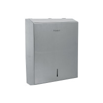 Dispensador de acero inox. para toallas de papel, FOSET