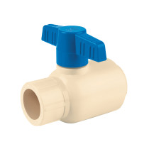 Válvula de esfera desmontable de CPVC de 3/4", FOSET