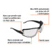 Lentes transp antiempaño c/marco de espuma y correa, EXPERT