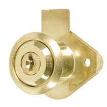 Cerradura para mueble, modelo 21, latón, HERMEX BASIC