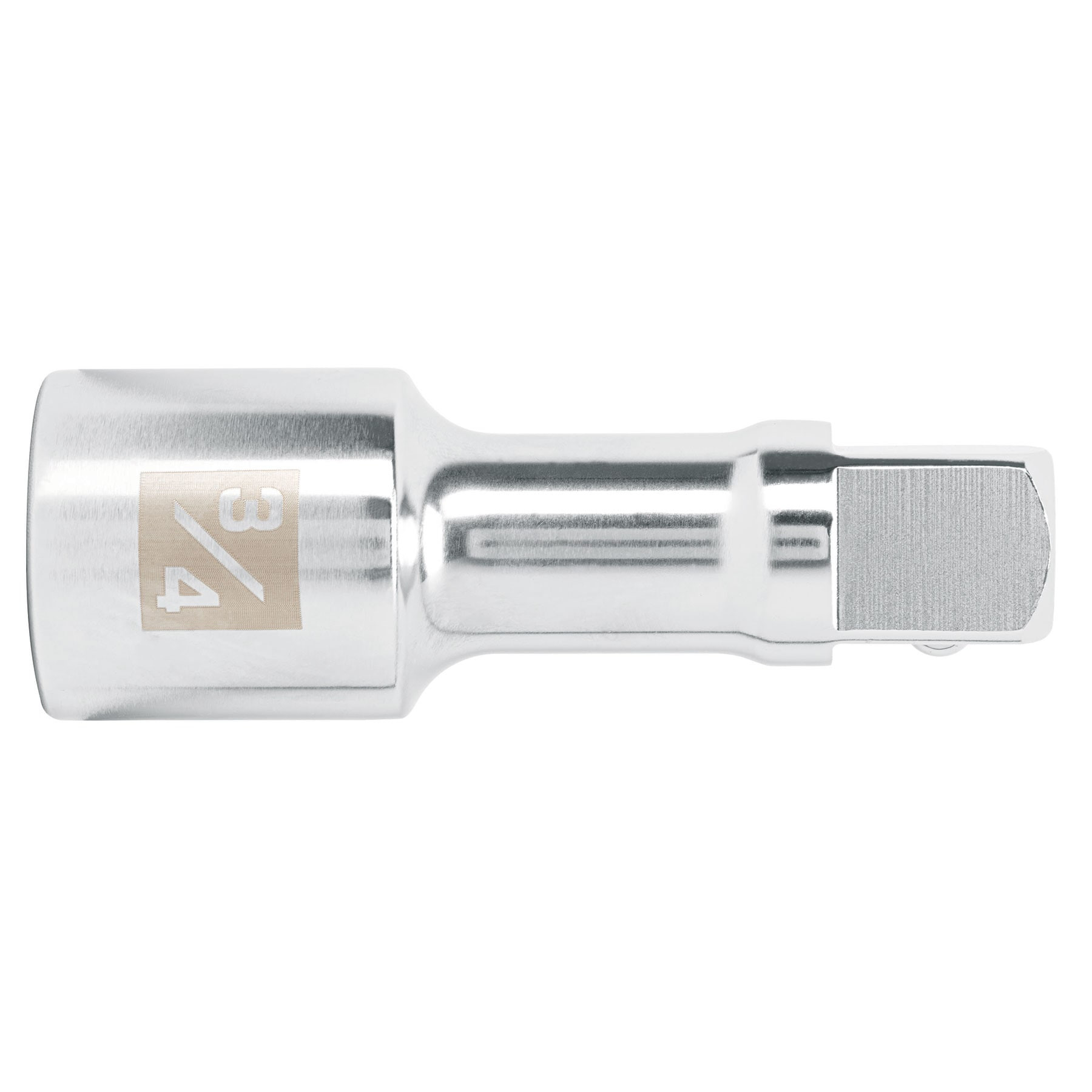 Extensión para matraca, cuadro 3/4", largo 4", TRUPER