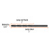 Broca HSS 5/32" Trublack para metal, TRUPER