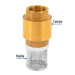 Pichancha con rejilla acero inoxidable 3/4", FOSET