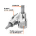 Dado punta torx T-50, cuadro 1/2", TRUPER