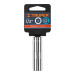 Dado largo de 1/2", 6 puntas, cuadro 3/8", TRUPER