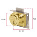 Cerradura para mueble, modelo 24, latón, HERMEX