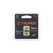 Niple de latón, macho-macho, cuerda 1/4" NPT, TRUPER