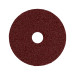 Disco de lija 4-1/2" con respaldo de fibra, grano 24, TRUPER