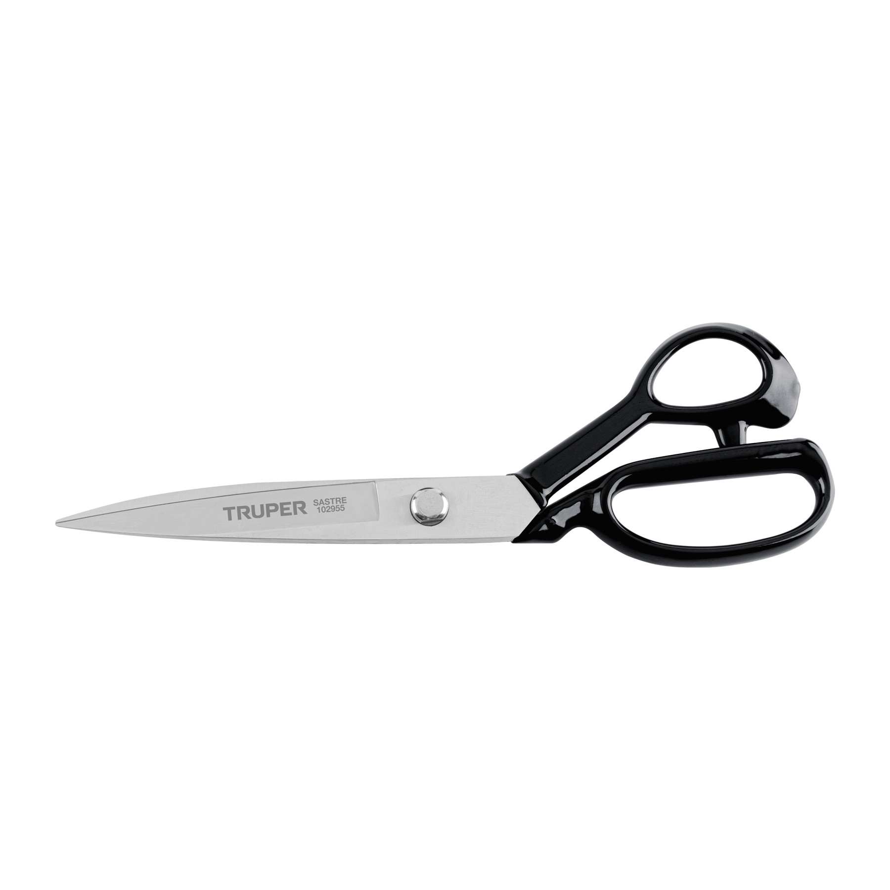 Tijera 10" para sastre, acabado satinado, TRUPER