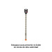 Broca SDS Plus 5/8 x 12", TRUPER