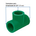 Tee sencilla de PPR 3/4", FOSET