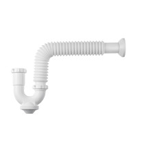 Céspol semi rígido de PP, para lavabo o fregadero, FOSET