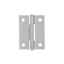 Bisagra rectangular 2" acero pulido, HERMEX