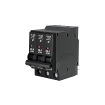 Interruptor de 3 polos 20A, enchufable, VOLTECK