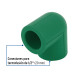Codo 90° PPR, 1/2", FOSET