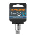 Dado de 8 mm, 12 puntas, cuadro 3/8", TRUPER