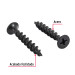 100 pijas 10 x 1-1/4"cabeza plana phillips multiusos