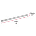 Varilla roscada de 1 m x 5/8", FIERO